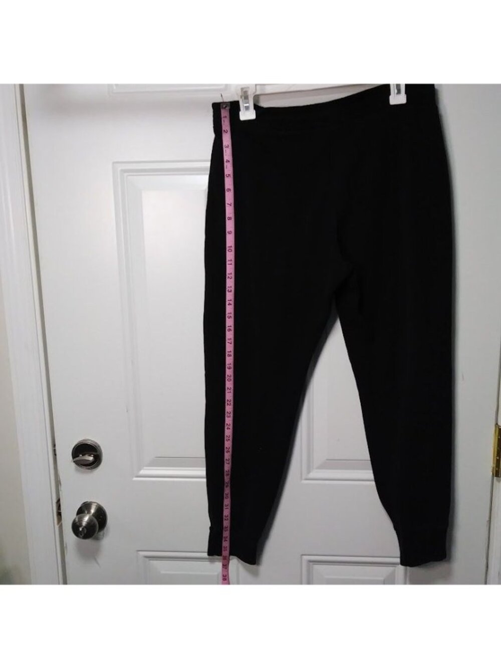 HOLLISTER Black Drawstring Logo  Joggers Size Medium - Picture 9 of 9